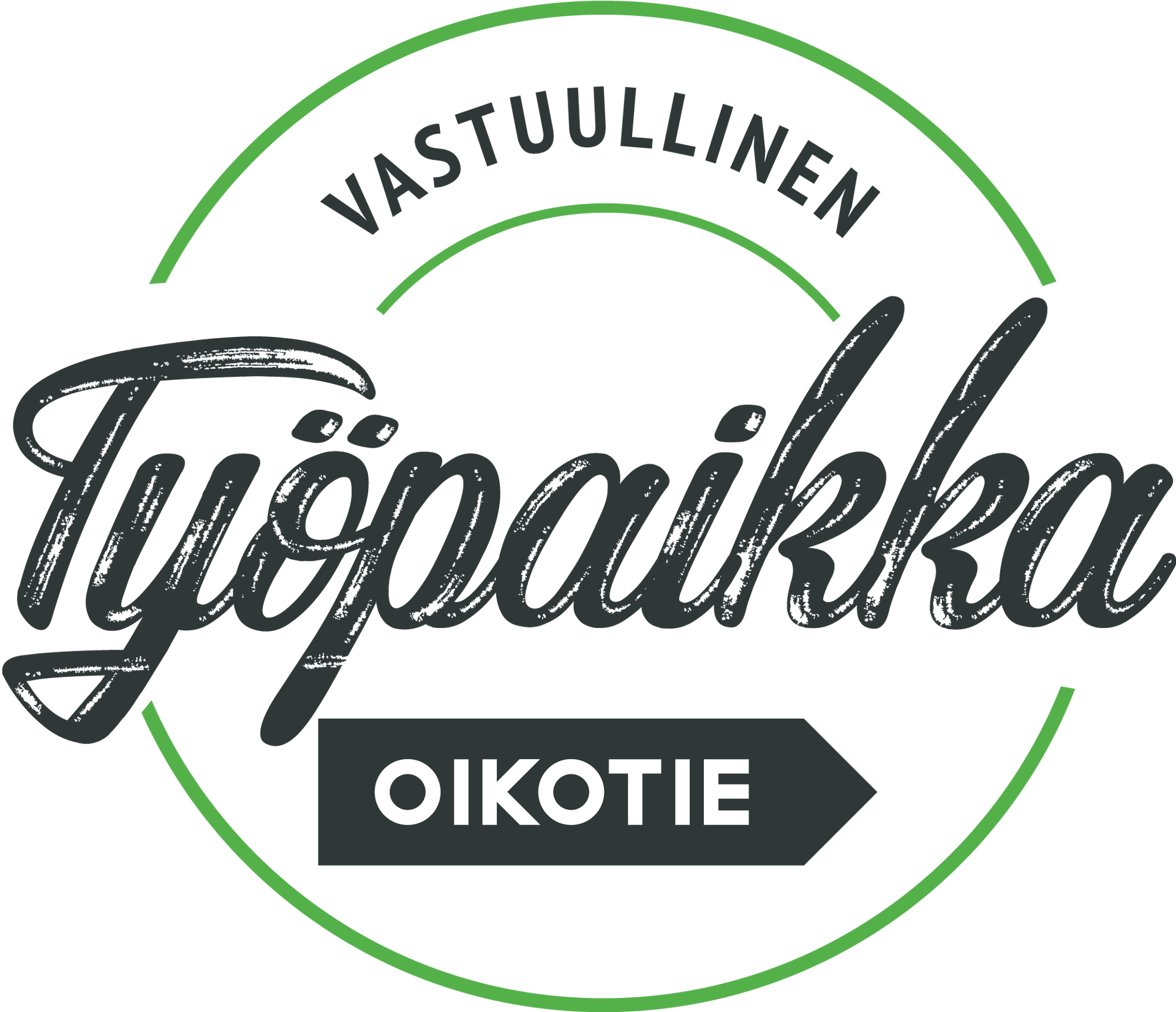 Oikotien vastuullinen työpaikka -kampanjan logo